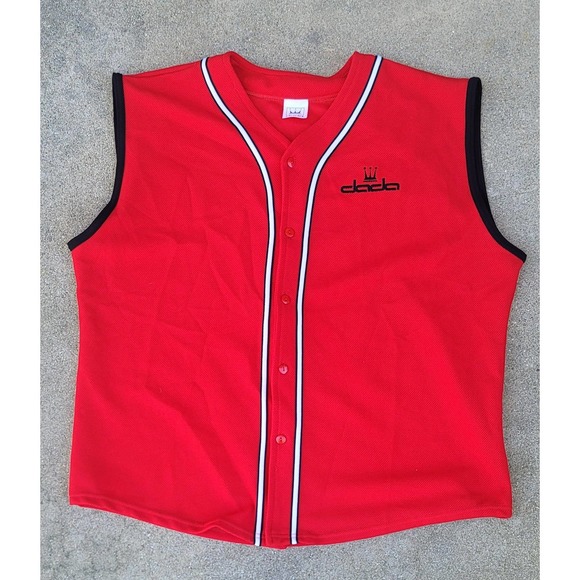 Vtg Dada Damani Sleeveless Baseball Jersey - Picture 1 of 5